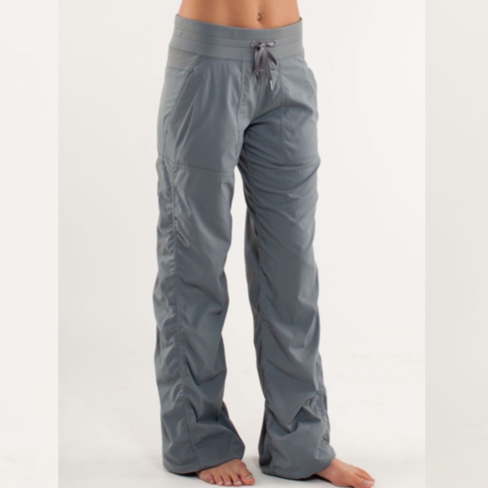 Lululemon Dance Studio Pants Unlined Grey 6